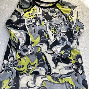 Pucci inspired high-low tunic vintage bespoke